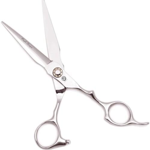 Hair Scissors 6.0" Japan 440C Purple Dragon Barber Scissors Professional Styling Tool Haircut Thinning Shears 9024# High Quality