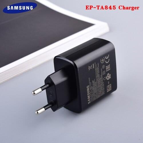 Original Samsung Fast Charging Charger 45W Power Wall Travel Adapter EU US Plus Type C Connect For Galaxy S21 Note 20 Ultra S20
