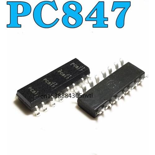Original 10pcs/ LTV-847 SOP16 LTV847 PC847 PC817-4