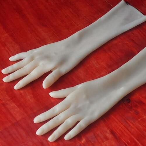 TPE High Quality Real Gloves Unisex hand mannequin body Magic Prosthetic Props Silicone health Beauty D107