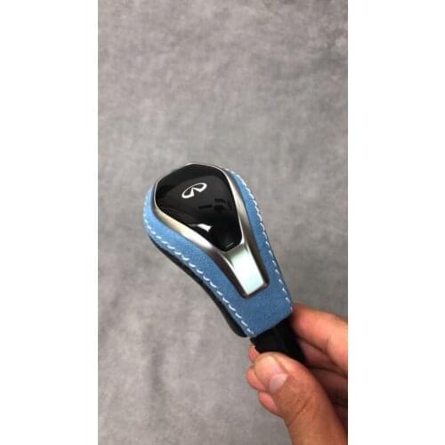 Fit for Infiniti Q50/Q50L Q50Q60QX70QX80 Q50Q50LQ60 carbon fiber shift knob gear lever gear head handball