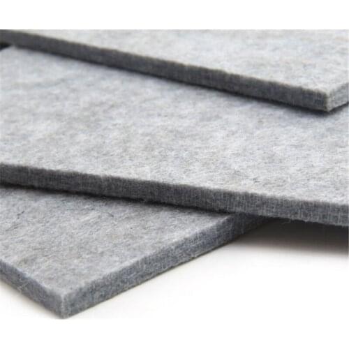 Gray DIY Leather Carving Sound Insulation Pad Noise Reduction Felt Pad Insulation Pad High Density Sound Insulation Pad