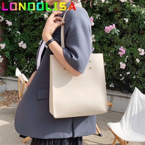 Soft PU Leather Solid Shoulder Handbags for Women 2020 Luxury Handbags Women Bags Designer Handbags High Quality Top-Handle Bags