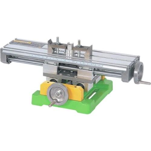 X Y Milling Table Vise Milling Working Cross Worktable Pliers For Milling Machine X Y-axis Adjustment Compound Table Bench Drill