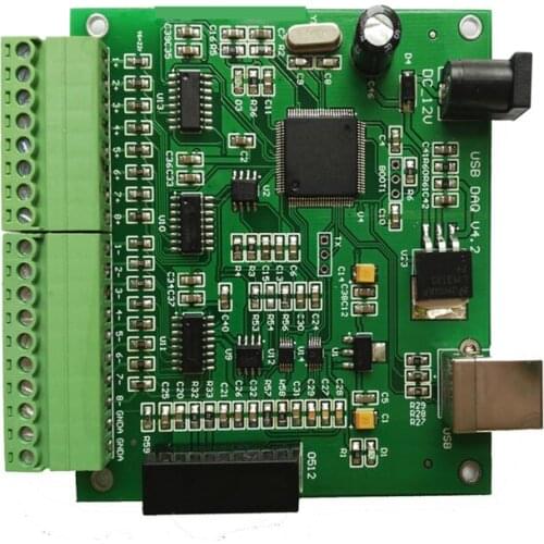 USB Data Acquisition Card 100KSPS 16-bit 16-channel Single-ended 8-channel Differential AD Labview