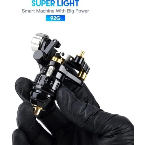 Dragonhawk High Power Tattoo Guns Rotary More Stable Double Spring Core Less Motor RCA Makeup Tattoo Machine Supplies