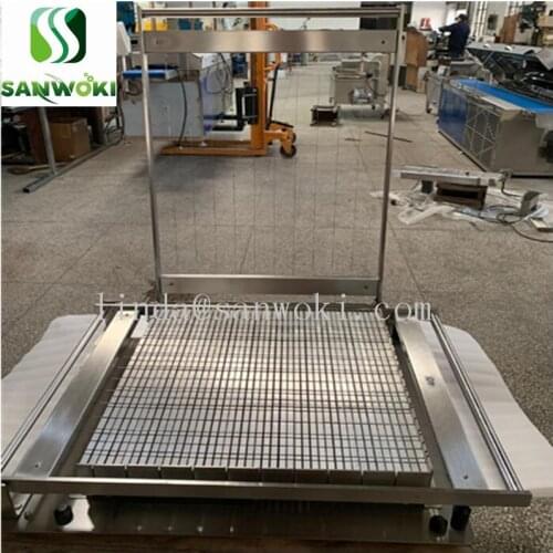 Customized 50*40mm/50*30m chocolate cutting machine Fudge candy Cutter Machine Chocolate Block Cutter Mousse chopper machine