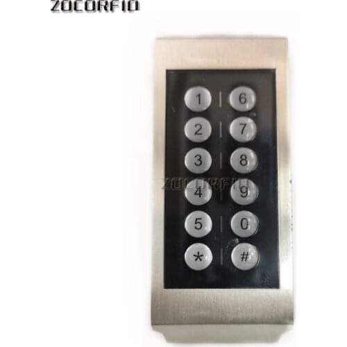Stainless Drawer Combination Lock Touch Keypad Password Key Access Cabinet Door Lock Digital Electronic Security Coded