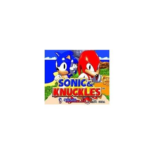 Sonic & Knuckles 16 Bit MD Game Card For Sega Mega Drive For Genesis