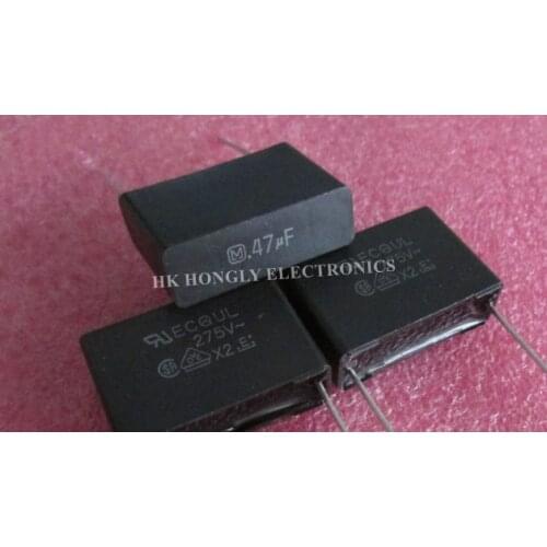 20PCS ECQUL 275V0.47UF 275Vac 275V474 x2 ECQU2A474ML Capacitor
