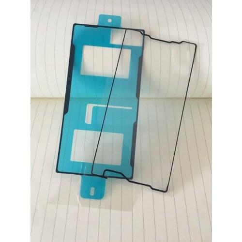 2pcs/lot for Sony Xperia Z5 Compact Mini Front LCD Supporting Frame Adhesive Sticker + Back Battery Glass Cover Glue Sticker