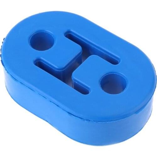 2x Heavy Duty Exhaust Hanger Bushing Support 2 Holes Bracket Rubber Mount U90C