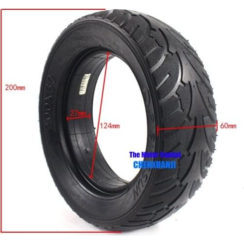 8 inch 200x60 electric scooter, explosion proof solid tyre 200x60 free inflation solid tire