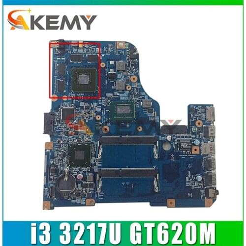 Akemy 11309-2 48.4TU05.021 motherboard for ACER V5-471 V5-571 Laptop motherboard CPU i3 3217U GT620M DDR3 Test OK Mainboard