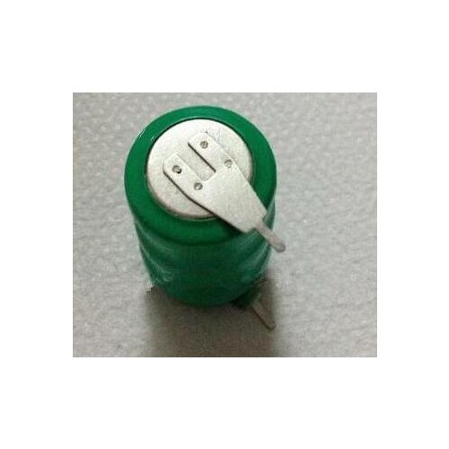 Free ship 3pcs/lot 3.6V 80mAh NI-MH rechargeable battery button cell coin cell battery pack button battery
