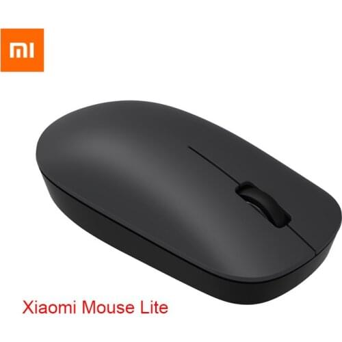 Xiaomi Wireless Mouse Lite 2.4GHz 1000DPI Ergonomic Optical Portable Computer Mouse USB Receiver Office Game Mice For PC Lap