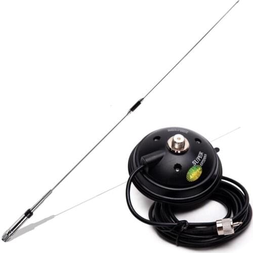 NAGOYA NL-770R Dual Band VHF/UHF 144/430MHz 3.0/5.5 dBi High Gain Amateur Car Radio Mobile/Station Antenna SL16-J/M Male PL-259