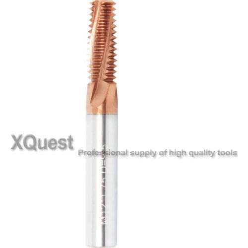 CNC Machine Solid Carbide Metric Thread Milling Cutter M3 M4 M5 M6 M8 M10 M12 M14 M16 M18 M20 Fine Thread Mill Mills Cutter M8X1