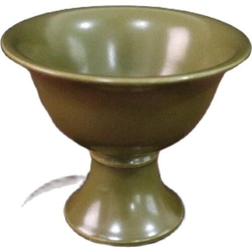 China Old Porcelain Tea Powder Glaze Goblet