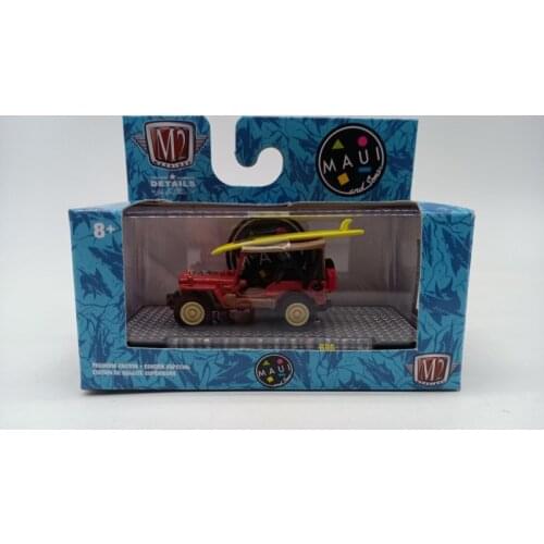 M2 1:64 1944 JEEP MB R60 Alloy model car Metal toys for childen kids diecast gift