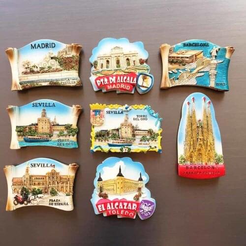 Roma Vatican Florence San Gimignano Toscana Italy Fridge Magnet Travel Souvenirs Refrigerator Magnetic Stickers Home Decor