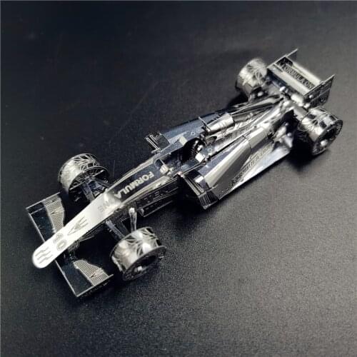 MMZ MODEL NANYUAN 3D Metal model kit F1 Racing vehicle Assembly Model DIY 3D Laser Cut Model puzzle toys for children adult gift