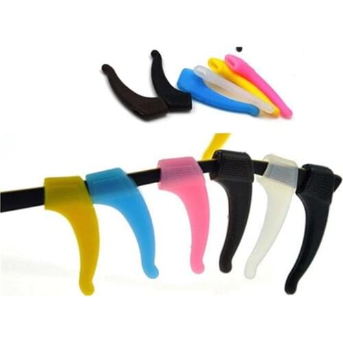 New 1 Pair Sunglasses Eyewear Ear Hook Eyeglasses Glasses Silicone Anti Slip Temple Tip Sport Holder Braces Supports Hot Sale