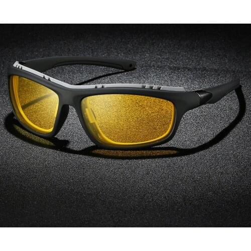 New Sports Polarized Sunglasses ,Black Bicycle Sun Glasses Windshield TAC Mirror Lens Factory Wholesale HS5327