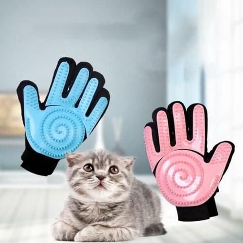 Pet Dog Grooming Glove for Cat Brush Comb Cat Pet Brush Glove for Animal Dog Pet Hair Glove for Cat Dog Grooming