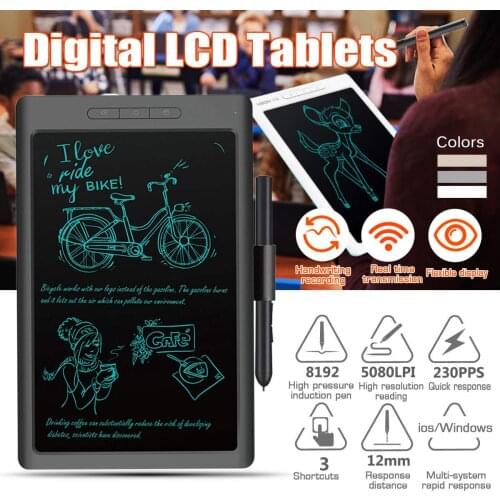10 inch bluetooth USB LCD Digital Anime Drawing Online Learn Graphics Tablet with Digital Pen Writing Tablet for Android for MAC