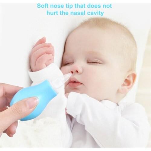 New Born Baby Safety Nose Cleaner Baby Health Vacuum Suction Nasal Aspirator Bodyguard Flu Protection Accessories baby care