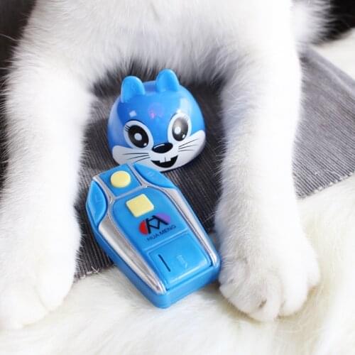 Fun Cat Toy Remote Control Cat head Toy for Cats, With Built-In Rechargeable Battery