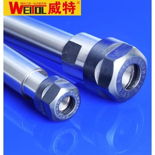 WeiTol free shipping 1 pcs/lot C20 ER20 150/C20-ER20-100L Extension Rod ER20 ER16 ER11A CNC Collet ER A Nut