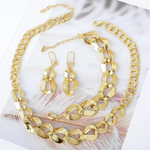 ZEADear Jewelry Sets Bohemia Gold Planted Earrings Necklace Bracelet Lady Women High Quality Romantic Anniversary Gift Wedding