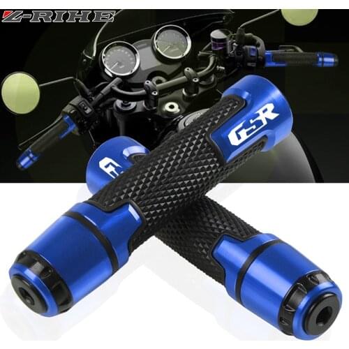 CNC 22MM Handlebar Grips Handle Bar Cap End Plugs For SUZUKI GSR 600 400 750 GSR750 GSR600 GSR400 Motorcycle Accessories GSR