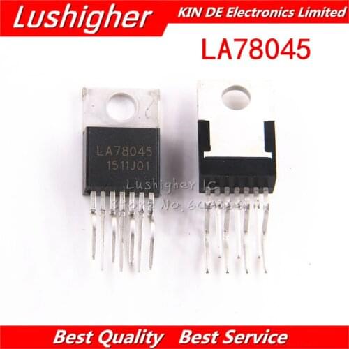 10PCS LA78045 TO220-7 78045 TO220