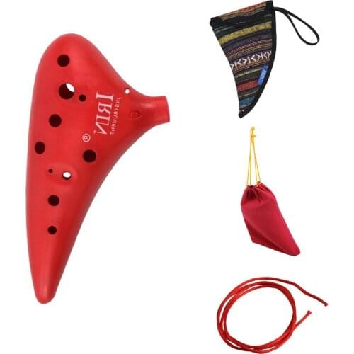 2021 NEW 1PC Unbreakable 12-Hole Alto C Ocarina Durable ABS Plastic For Beginner Premium Musical Instruments Gifts