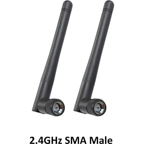 2.4GHz WIFI Antenna 2dBi-3dbi Aerial SMA Male connector wi fi antena 2.4 ghz antenne IOT wi-fi for Wireless Router antenas