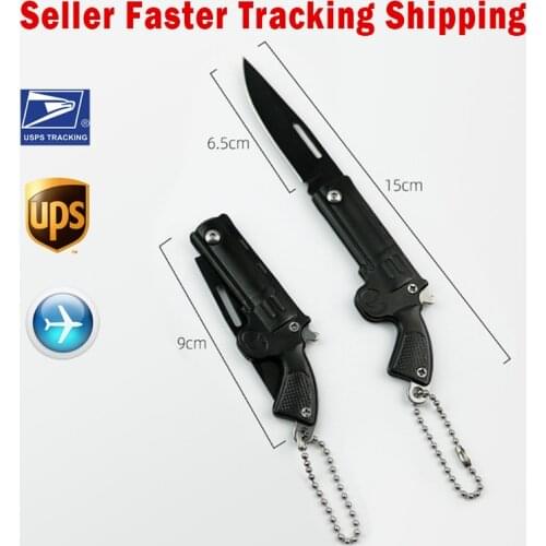 Outdoor Folding Knife Self-defense Mini Portable Knife High Hardness Army Knife Wilderness Survival Feather Knife Collect Gift