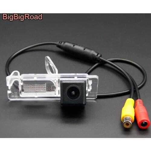 BigBigRoad Vehicle Wireless Rear View Parking Camera HD Color Image For Renault Megane II III Megane 2 3 2002-2015 2016 2017