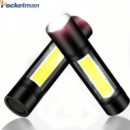 8000Lumens COB LED Flashlight Super Bright Waterproof Handheld Flashlights Torch Lantern Work Light for Emergency Lighting