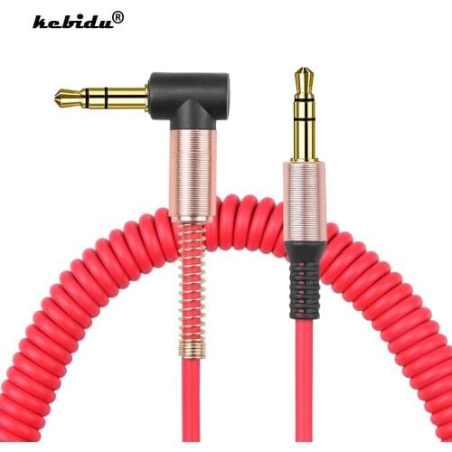 Kebidu 3.5mm To 3.5mm Aux Cable Male To Male Wire Audio Cables for Xiaomi Redmi Samsung Galaxy Headphone Car Tin Plated Copper