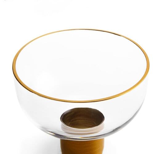 Creative Transparent Glass Candlestick Windproof Opper Flower Vase Table Wedding Centerpieces Candles Home Decoration Gift FC553