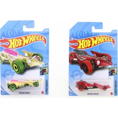 2021-115 Hot Wheels PREYING MENACE Mini Alloy Coupe 1/64 Metal Diecast Model Car Kids Toys Gift