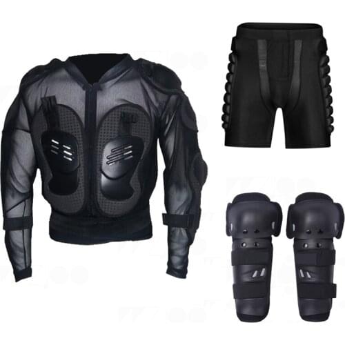 Motorcycle Jackets Men Motorcycle Armor Protection Body Protective Gear Motocross Motorbike Jacket With Neck Protector