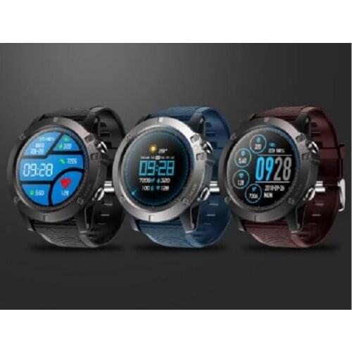 Men 1.3 color touch screen VIBE3 smartwatch monitor heart rate meter step fitness intelligent exercise bracelet