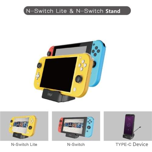 Portable Mini Game Charger Bracket Charging Stand Holder Bracket Holder Base for Nintend Switch & Nintend Switch Lite Console