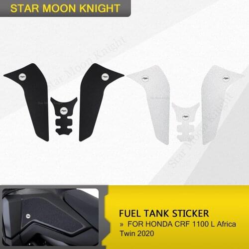 Motorcycle Anti slip Tank Pad protect Sticker Side waterproof Tank Pads For HONDA CRF1100L CRF 1100 L Africa Twin 2020