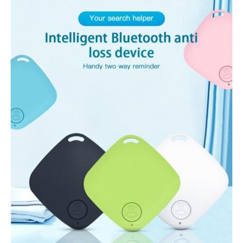 Smart Key Finder Mini Bluetooth GPS Tracker Device Alarm Tile Wallet Keys Alarm Locator Anti-Lost Kids Pets Tracker