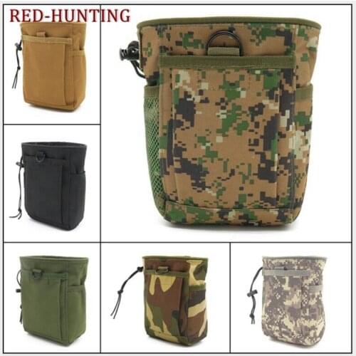 New Outdoor Ammo Pouch Pack Tactical Gun Magazine Dump Drop Reloader Pouch Bag Utility Hunting Rifle Magazine Pouch